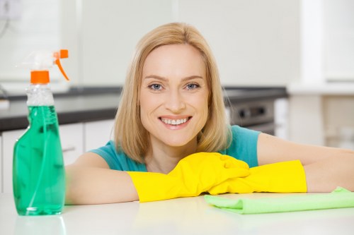 Free quote process for waste removal in a busy neighborhood property