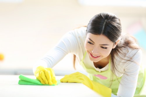Deep cleaning preparation for a kitchen and bathroom