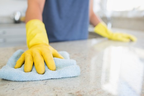 Detailed one off cleaning tasks in a modern home